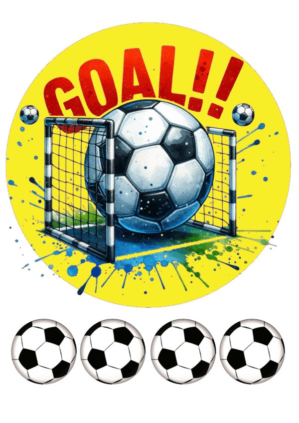 Essbarer Ausdruck Fußball