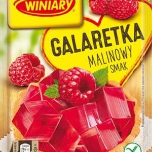 Winiary Himbeer-Götterspeise – Fruchtiger Genuss für Desserts