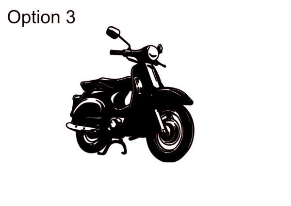 Cake Topper – Motorrad – Bild 3