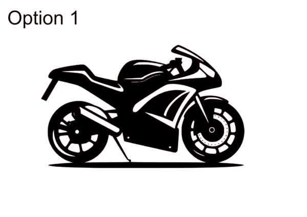 Cake Topper – Motorrad
