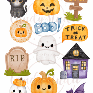 Essbarer Druck – Halloween Deko für Kinder